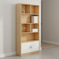 Living Room Divider Shelf Multi-compartment Storage Unit Freestanding Display Cabinet Bookcase Open-concept Shelving Suitable for Adults Bedroom Study Home Organization