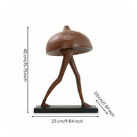 Fungi Figurine Sculptural Resin Figurine Textured for Cabinet, Art Collectors