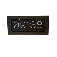 Mechanical Flip Clock Vintage-Style Flip Desk Clock Easy to Read for Living Room