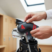 9 Pieces Sporting Iron Headcover Set Scuff Protection Embroidered Sporting Club Protectors Numbered Club Head Protectors Water