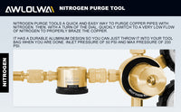 Nitrogen Purge Tool for HVAC Tools, Nitrogen Regulator