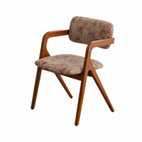 With Armrests Upholstered Wood Armchair centuryera Modern Design Upholstered Wooden Chair Ergonomic rearrest Accent Seat Stylish Appearance for Cafe Owners, Homeowners, Interior Designers, Dining Room, Home Office, Bedroom, Kitchen