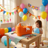 Twin Nozzle Balloon Inflator Compact Electric Balloon Inflator