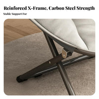 Legless Lounge Chair Foldable Design Padded Floor Seating Chair Adjustable Spinerest Easy to Stow for Young Adults, Meditators