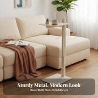 Adjustable C-Table Minimalist Design Adjustable C-Shaped Stand Space-Saving