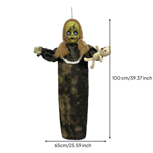 Halloween Ghost Doll Scary Halloween Hanging Doll Creepy for Stage Display