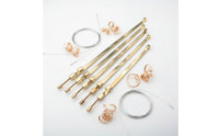 5 Pieces Cello Seam Gluing Clamp Professional Grade Violin Backplate Repair Tool
