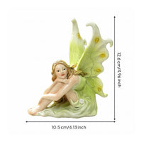 Flower Spirit Figurine Tabletop Outdoor Decor Compact for Garden, Patio