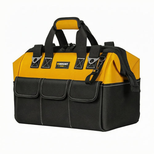 Rectangular Tool Bag Structured Zipper Tool Bag Carrying Handles