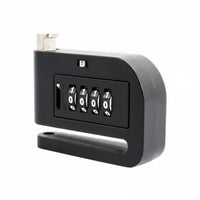 Heavy Duty Motorcycle Disc Brake Lock Cut Resistant Combination Disc Brake Lock Rust-Proof for Motorcyclists, Cyclists