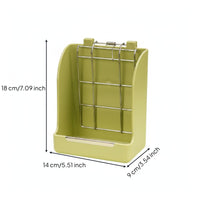 Coil Hay Feeder Easy to Use Wall Mount Hay Rack Space Saving
