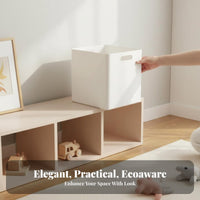 Square Lidded Bin Japanese aesthetic Lidded Container Decorative for Home Decorators