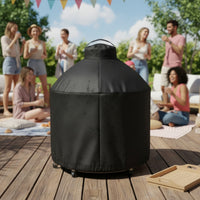Waterproof Kamado Grill Cover Weatherproof Kamado Cover Heavy-Duty All Weather for Outdoor, Backyard, Patio