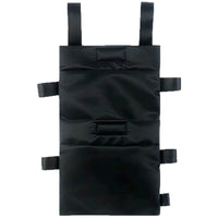 Crutch Storage Bag, Portable Black Oxford Cloth, Handbag Style