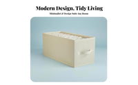 Narrow textile container Space-Saving Closet Organizer Machine-Washable Material for Wardrobe, Parents