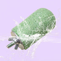 Parrot Perch Standing with Irregular Wavy Shape, Sanding Stone gnaw Toy for Grinding Claws and Beak, Bird Cage Perch Stand for Cockatiels