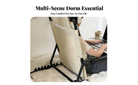 Sit-up Pillow with Armrests Foldable Design spinerest pad Soft and paded