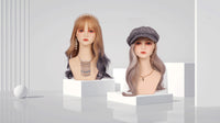 40cm Short Wig Display Window Head Mannequin for Anime Cosplay
