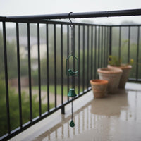 Cast Iron Wind Chime Clear Sound Home Decor Easy to Hang for Balcony