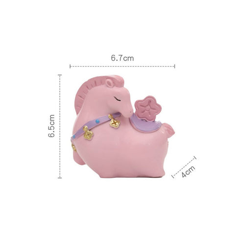 Good Luck Horse Mascot Creative Gift Cute Horse Figurine for Desktop