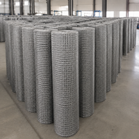 Hot-Dip Galvanized Steel Wire Mesh Roll, 1.5m x 20m, Galvanised Chicken Wire for Garden Fencing, Rodent Mesh, Pig Pens