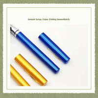 Mini Fishing Rod, Telescopic Pen Rod, Kids Ice Fishing Pole