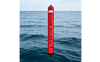 Diving Warning Buoy Reflective Band Diving Buoy Marker Nylon for Divers