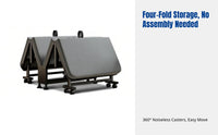 Folding Recliner Bed, Office Nap Chair, Single Lounger, Portable, Steel Frame, Hospital Assistant, Home, Outdoor Camping
