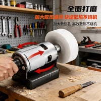 小型砂轮机家用电动磨刀机多功能打磨钻孔机除锈打孔抛光电钻机器