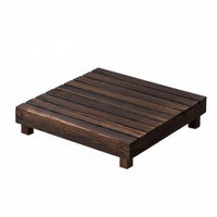 Flower Pot Stand Plant Stand Wooden Wood Plant Shelf for Balcony