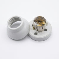 Ceiling Lighting E27 Lamp Holder for Vintage Lamp Projects, Heat Resistant Ceramic Porcelain Bulb Holder, Split Body 250V Reptile Heat Unit
