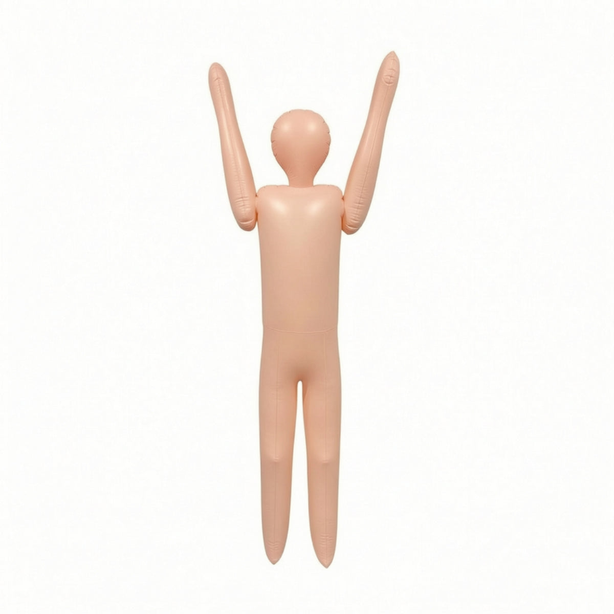 Lifesize Inflatable Corpse Scary Inflatable Mannequin with Arms Waterproof Inflate Figure Portable for Halloween Party