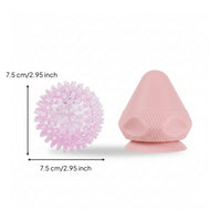 2 Pieces TPR Massage Ball Pair Soft Spiky Massage Ball