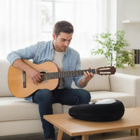 Guitar Support with Storage Bag Contoured Inflatable Guitar Cushion Portable for Students, Guitarists, Travel, Rehearsal Lessons
