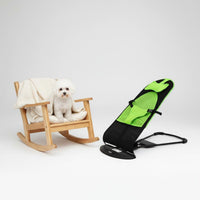 Pet Rocking Chair Lightweight Foldable Pet Rocker Safety Harness for Young Dogs