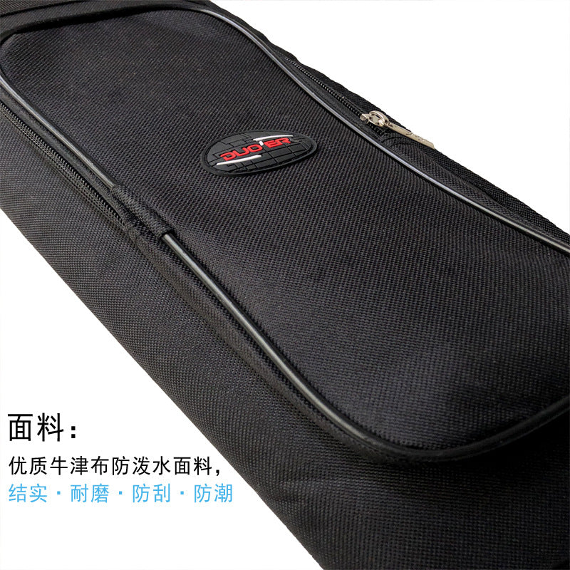 Portable Drumstick Bag for 4 or 6 Pairs, Carry or Shoulder, Moisture-Proof and Shockproof, Oxford Fabric, Customizable Printing