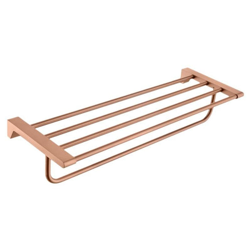 Coral Gold Bathroom Hardware Set, Wall Mounted
