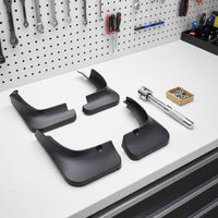 4 Pieces Car Mud Flaps Custom Fit Vehicle Mudguards Wear Resistant Tire Guard Guards