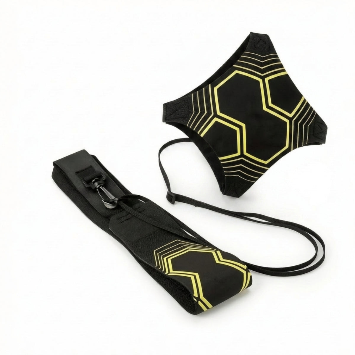 Soccer Waist Belt Versatile-Sport Training Belt with Elastic Cord Compact Ball Return for Beginners