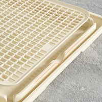 Cat Litter Mat, Double Layer Litter Trapper, Double-Layer Filtration for Indoor Cat, Anti-Slip Stickers Included, Kitten Supplies Mat