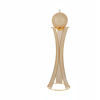 European Design Censer Freestanding Gold Scent Stand Vintage Design Ornate Metal Censer for Hotel Lobby