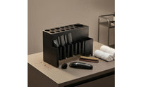 Hair Salon Tool Organizer with Slots Salon Organizer Rigid for Barbershop