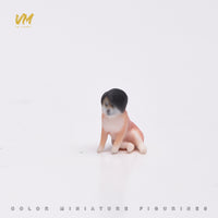 VM 1/64 Miniature Cat and Dog Model Resin Figurine