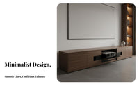 Automatic Display Device Lift Cabinet Light Luxury Design Automated Display Device Cabinet Remote Controlled TV Console for Home Theater Enthusiasts