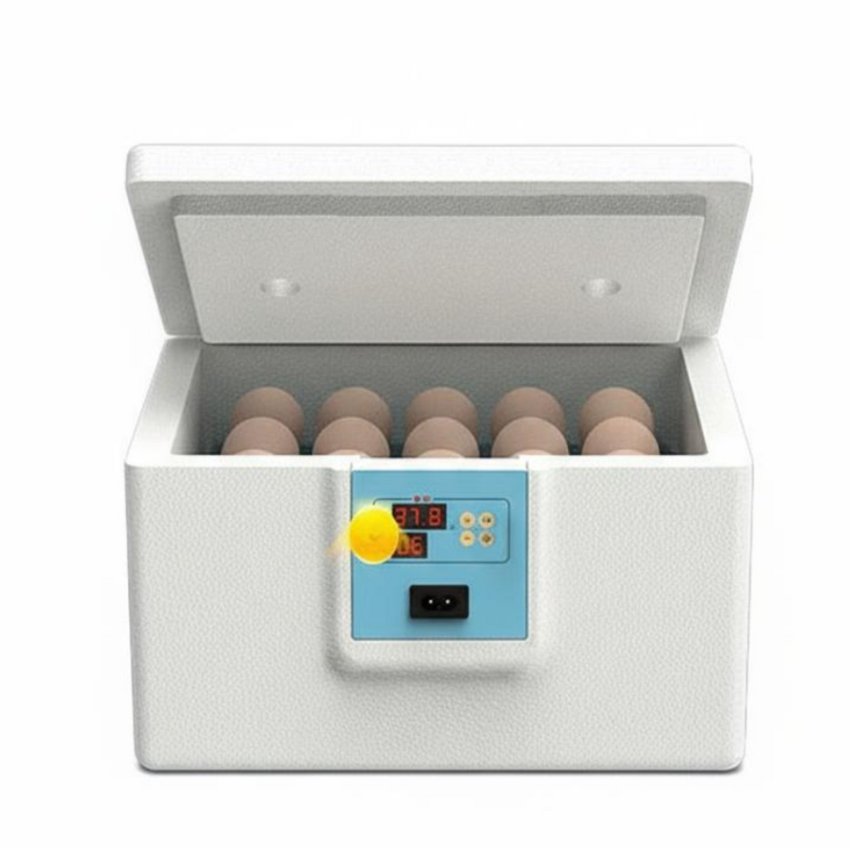 Egg incubator with auto turner