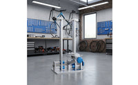 Bench-Top Two-Wheeled Wheel Truing Stand Adjustable Wheel Truing Stand Rigid Accurate for Workshops