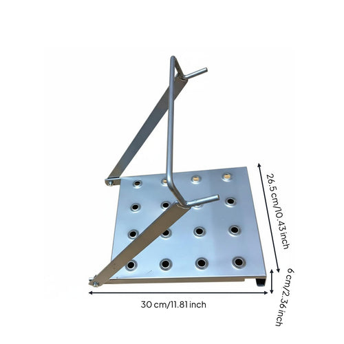 Foldable Ladder Platform Multi-Functional Ladder Work Platform Compact Storage