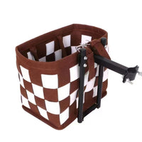 Folding Bike Basket Collapsible for Commuting
