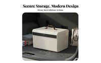 Privacy Protection Portable Safe Box Long-Lasting Body Combination Lock Box Dustproof for Car, Office, Dorm Room