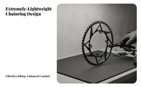 110BCD 4 Bolt Chainring 7-12 Speed Compatible Asphalt Bike Chainring 4 Bolt Cycle Chainwheel CNC Aluminum Alloy Single